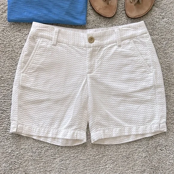 Lilly Pulitzer Jayne Short Resort White - Picture 3 of 6